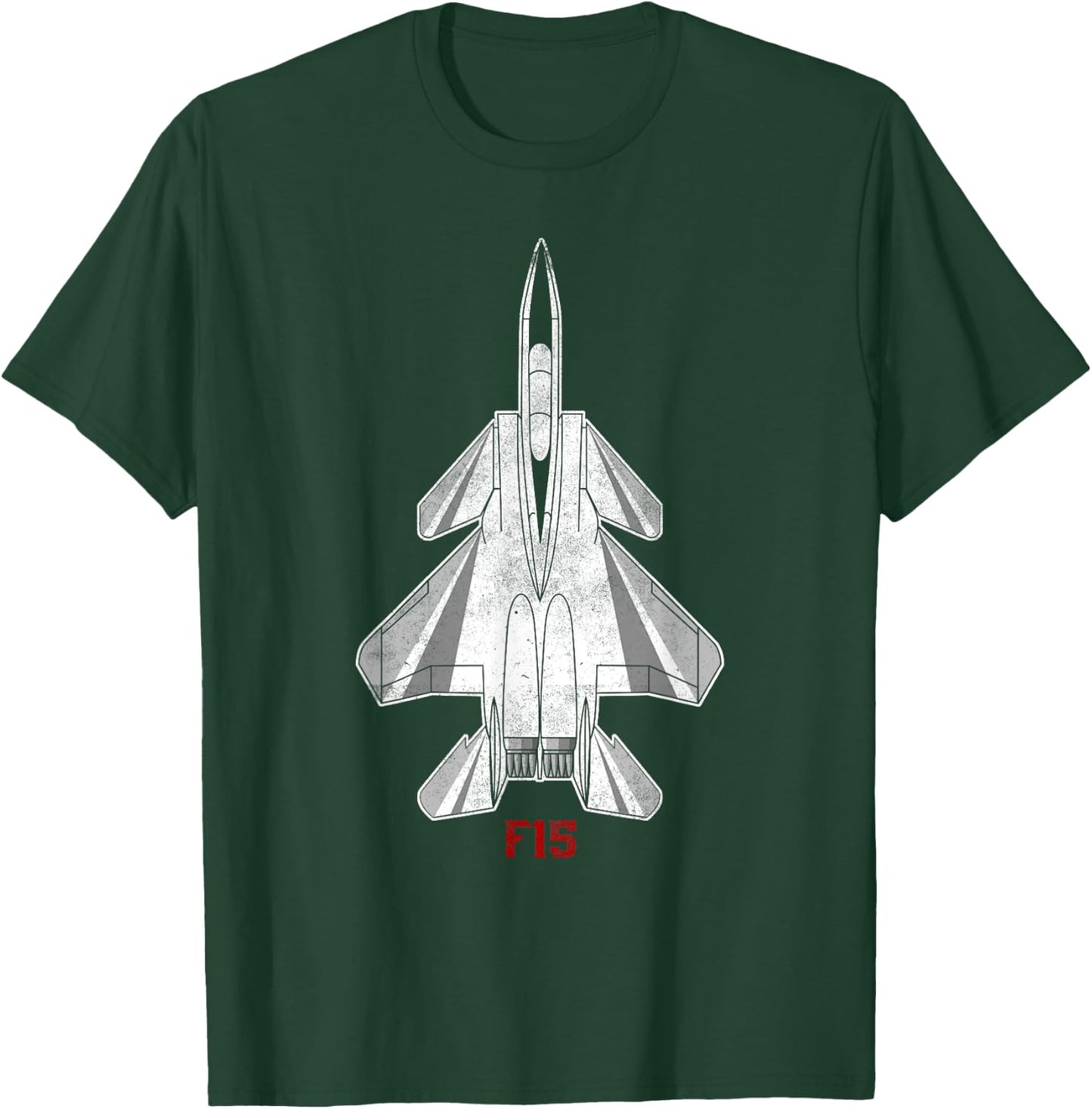 Military Aircraft F-15 Eagle Pilot Gifts Shirt USAF Flyboy T-Shirt - T-Shirt | Forest