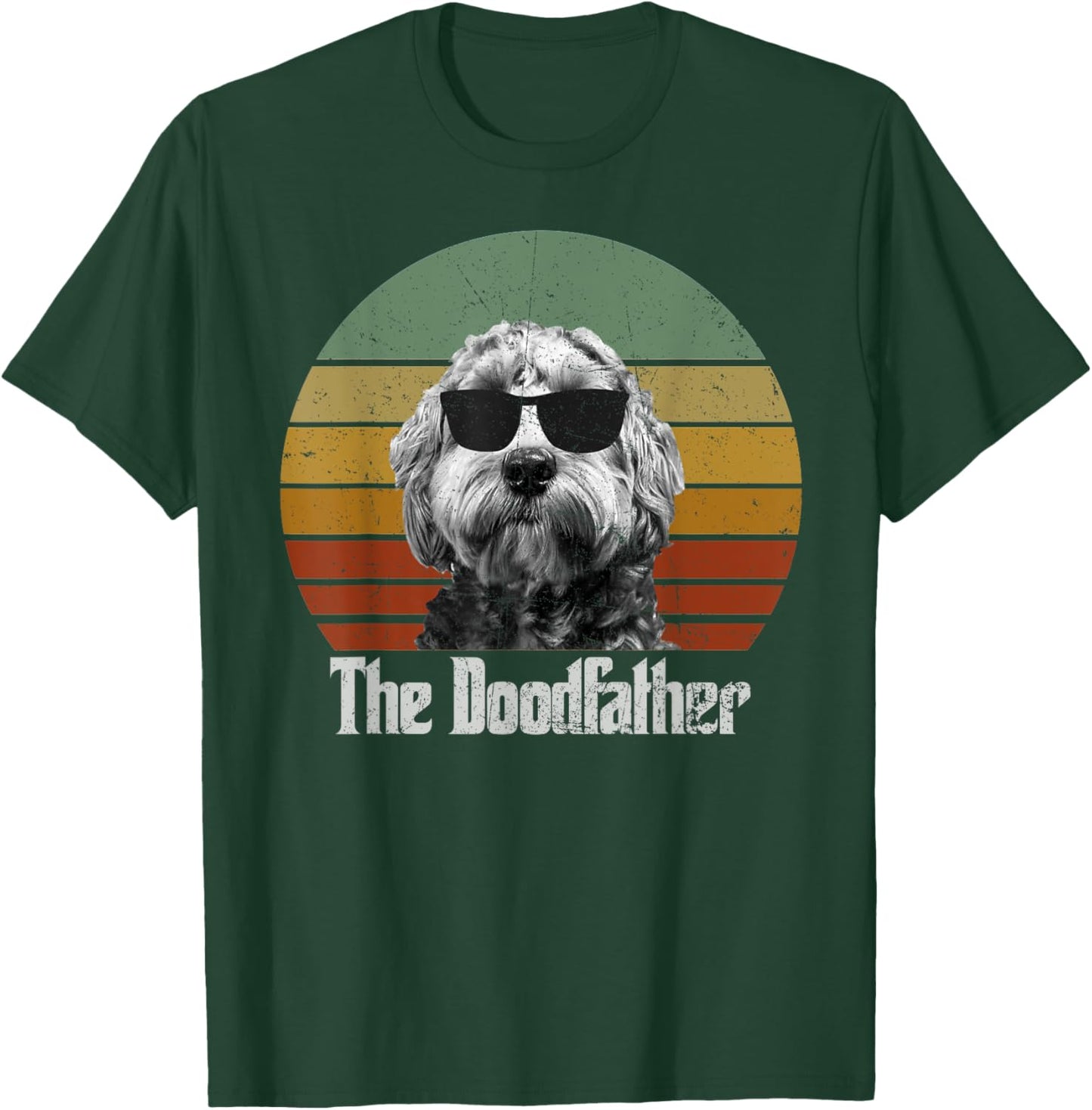 The Doodfather Best Doodle Dad Doodle Dog Fathers Day Women T-Shirt - T-Shirt | Forest