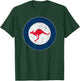 Australian Air Force Roundel Kangaroo T-Shirt - T-Shirt | Forest