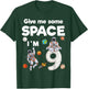 Outer Space Astronaut Planets Nine Year Old 9th Birthday T-Shirt - T-Shirt | Forest
