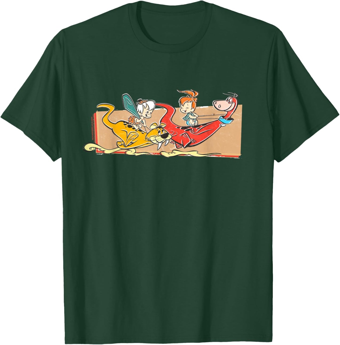 The Flintstones Pebbles and Bam Bam Race T-Shirt - T-Shirt | Forest