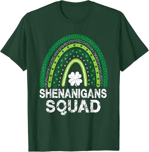 Shenanigans Squad St Patrick's Day Men Women Kids