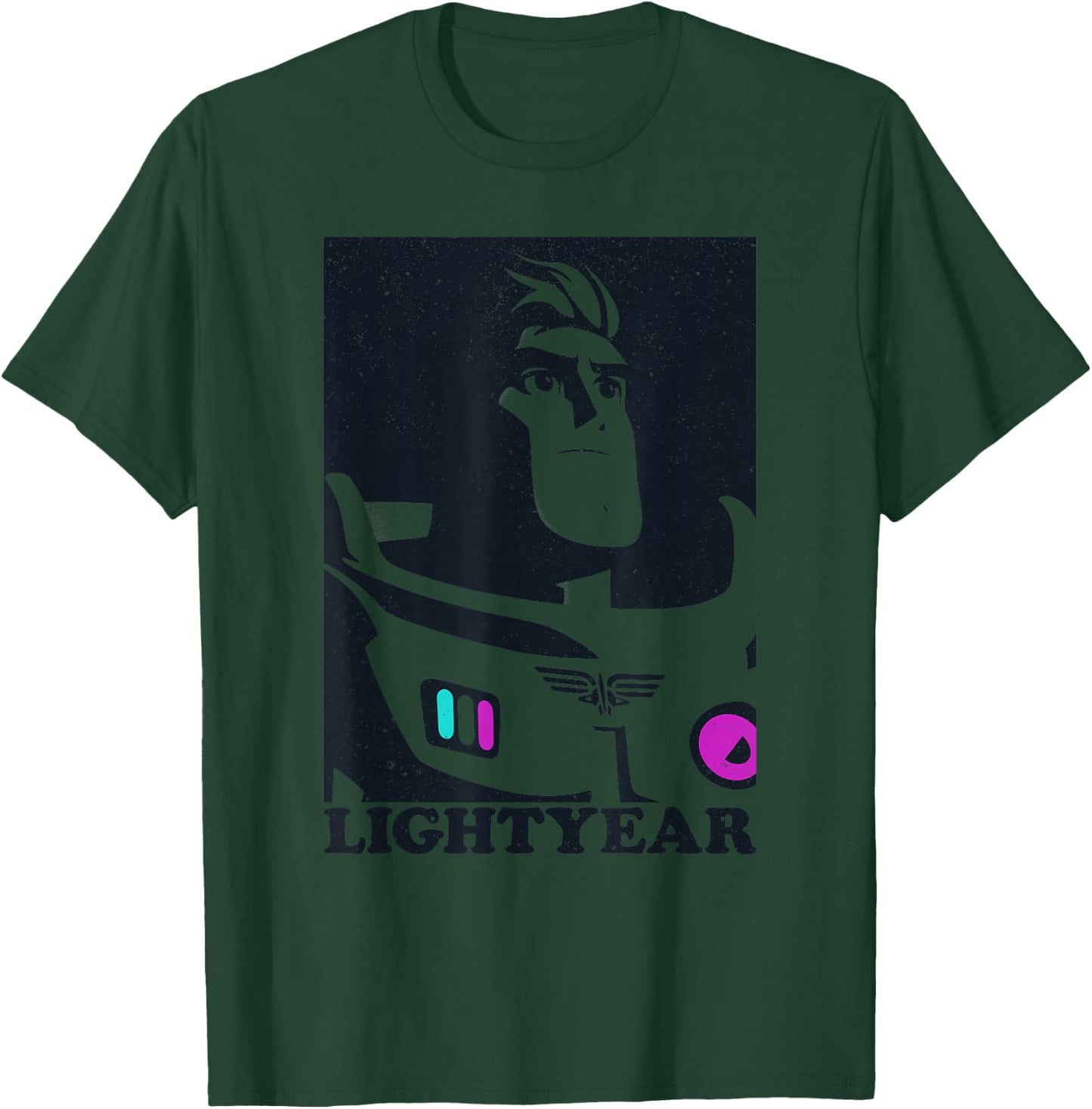 Disney Pixar Lightyear Buzz Lightyear Heroic Portrait T-Shirt - T-Shirt | Forest