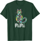 Mimi Floral Cat Grandma Cat Lover T-Shirt - T-Shirt | Forest