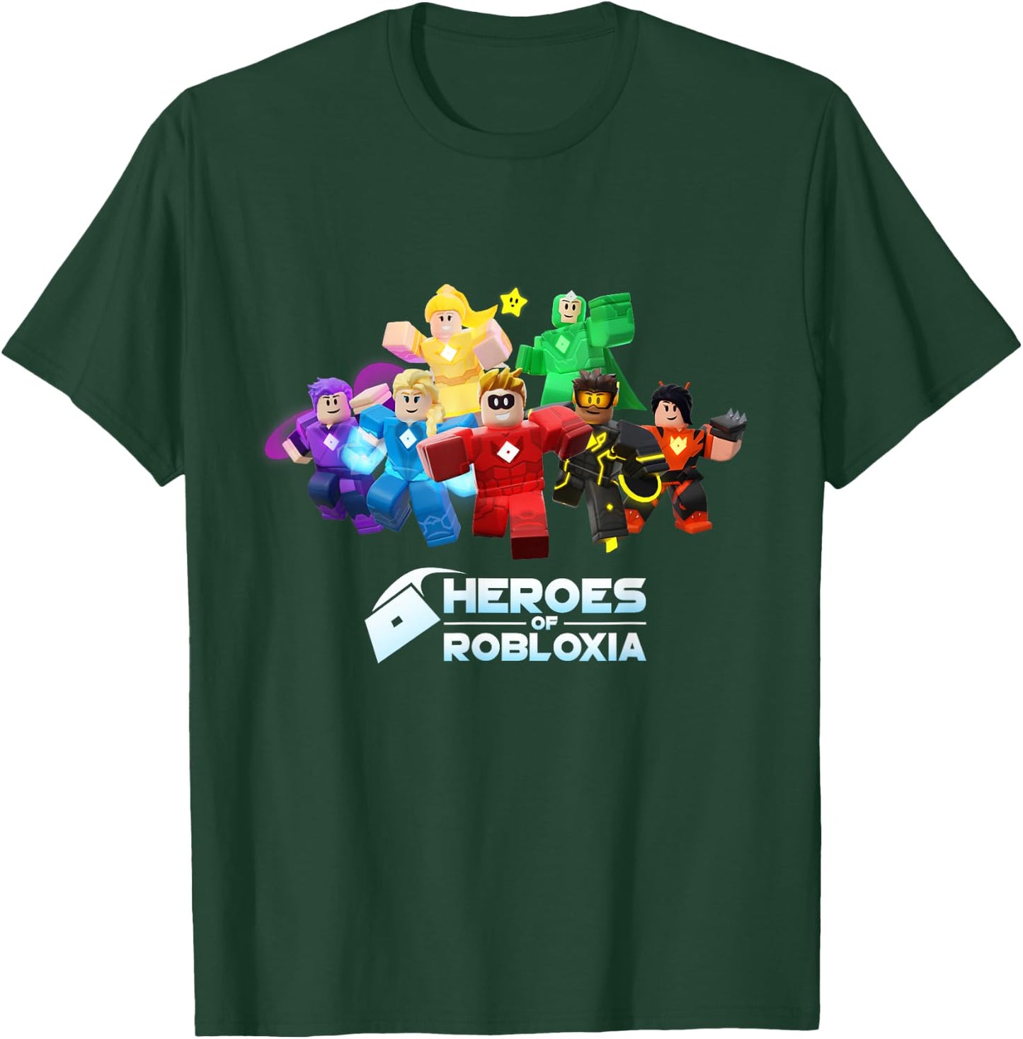 Heroes of Robloxia T-Shirt - T-Shirt | Forest