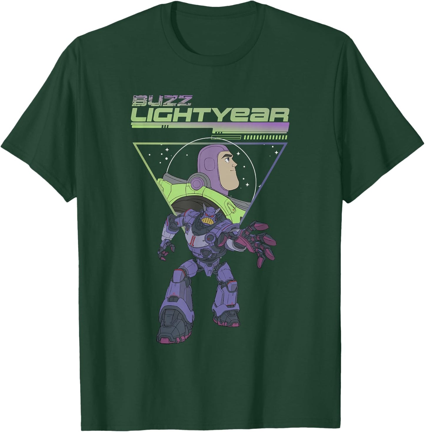 Disney Pixar Lightyear Buzz VS Emperor Zurg Vintage Poster T-Shirt - T-Shirt | Forest