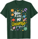 You Are My Universe Space Astronaut Valentines Day For Kids T-Shirt - T-Shirt | Forest