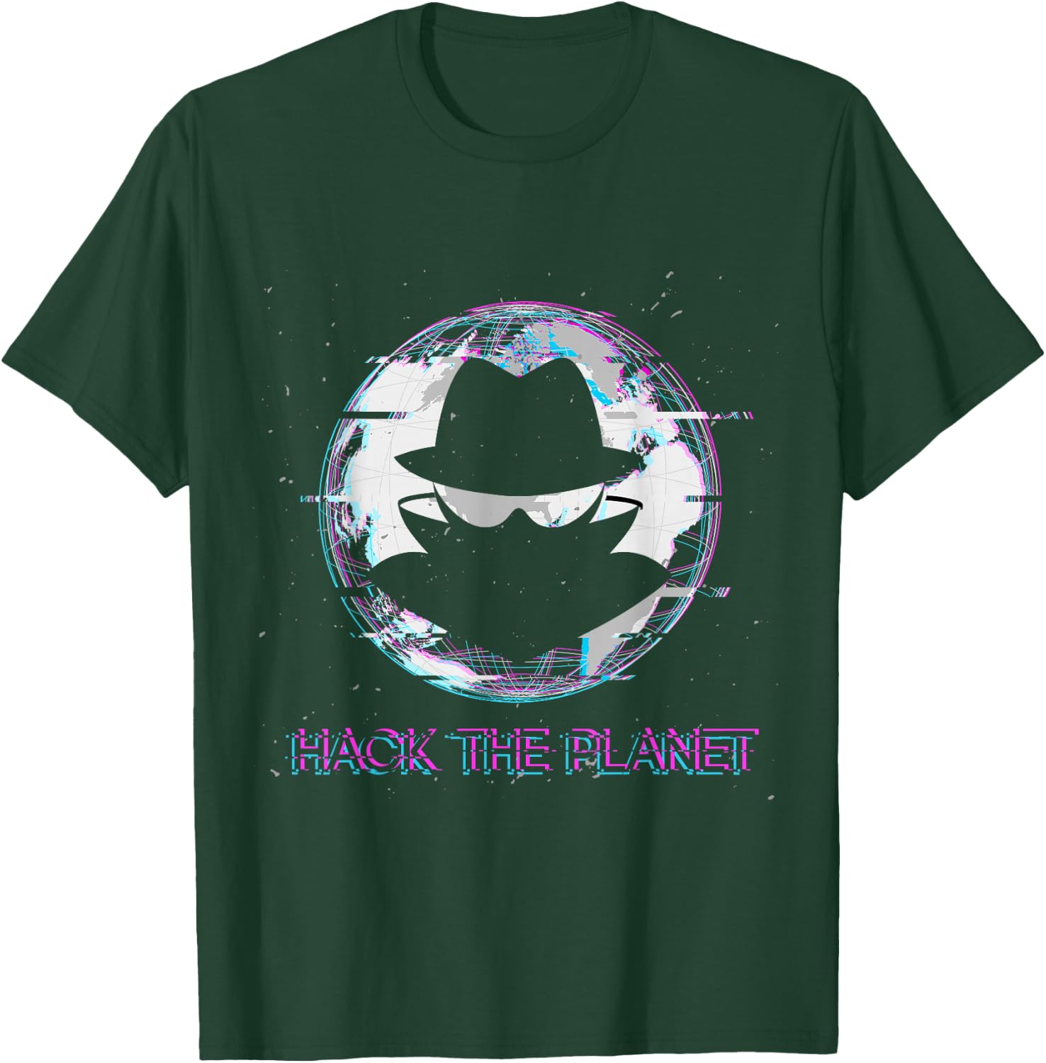 Hack the Planet T-Shirt - T-Shirt | Forest