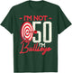 50th Birthday Dart Player 50 Years Darts T-Shirt - T-Shirt | Forest