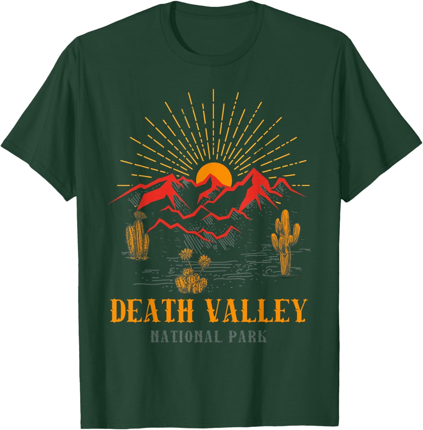 Death Valley National Park USA Graphic T-Shirt - T-Shirt | Forest