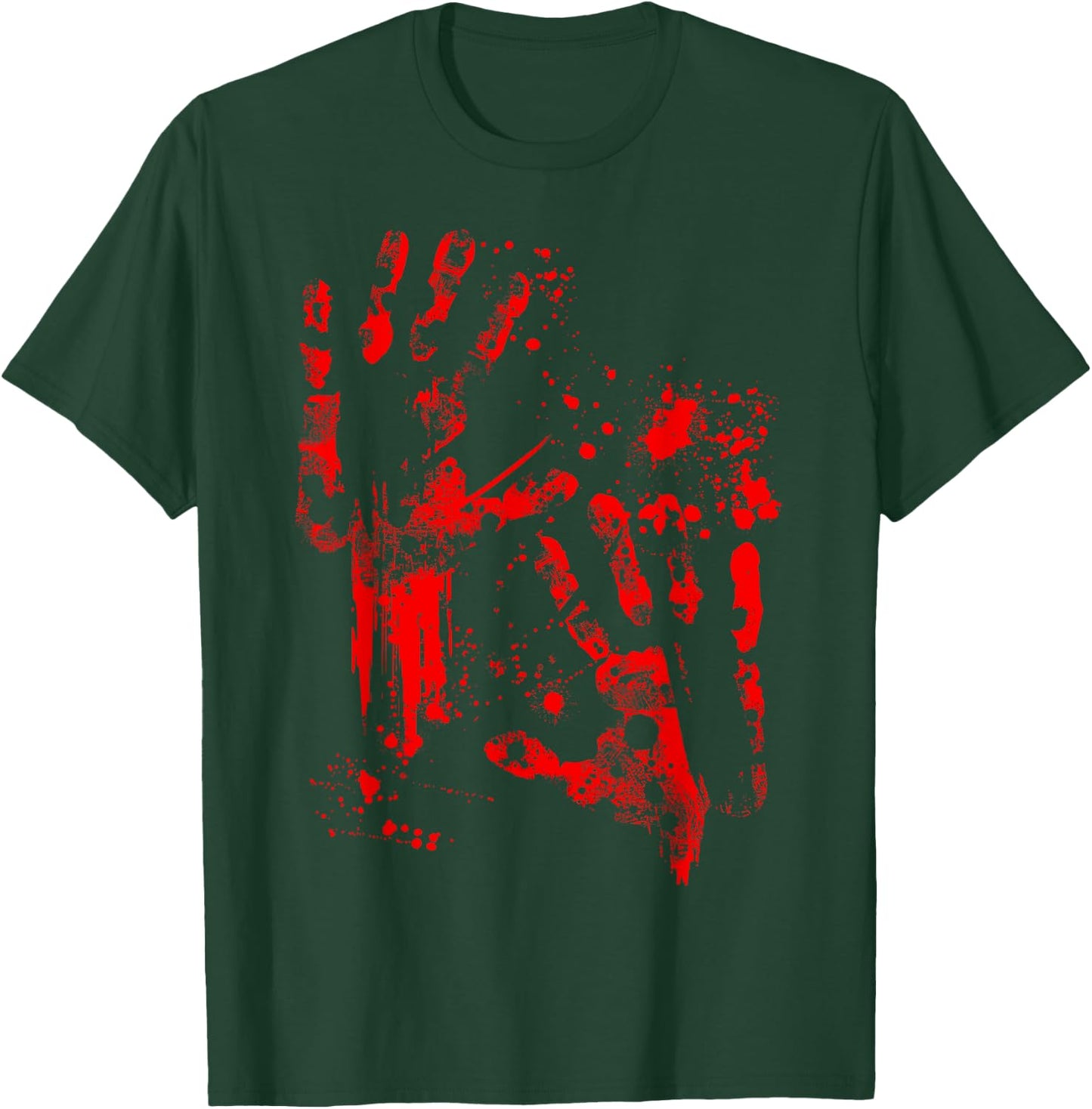 Bloody Halloween zombie attack blood T-Shirt - T-Shirt | Forest