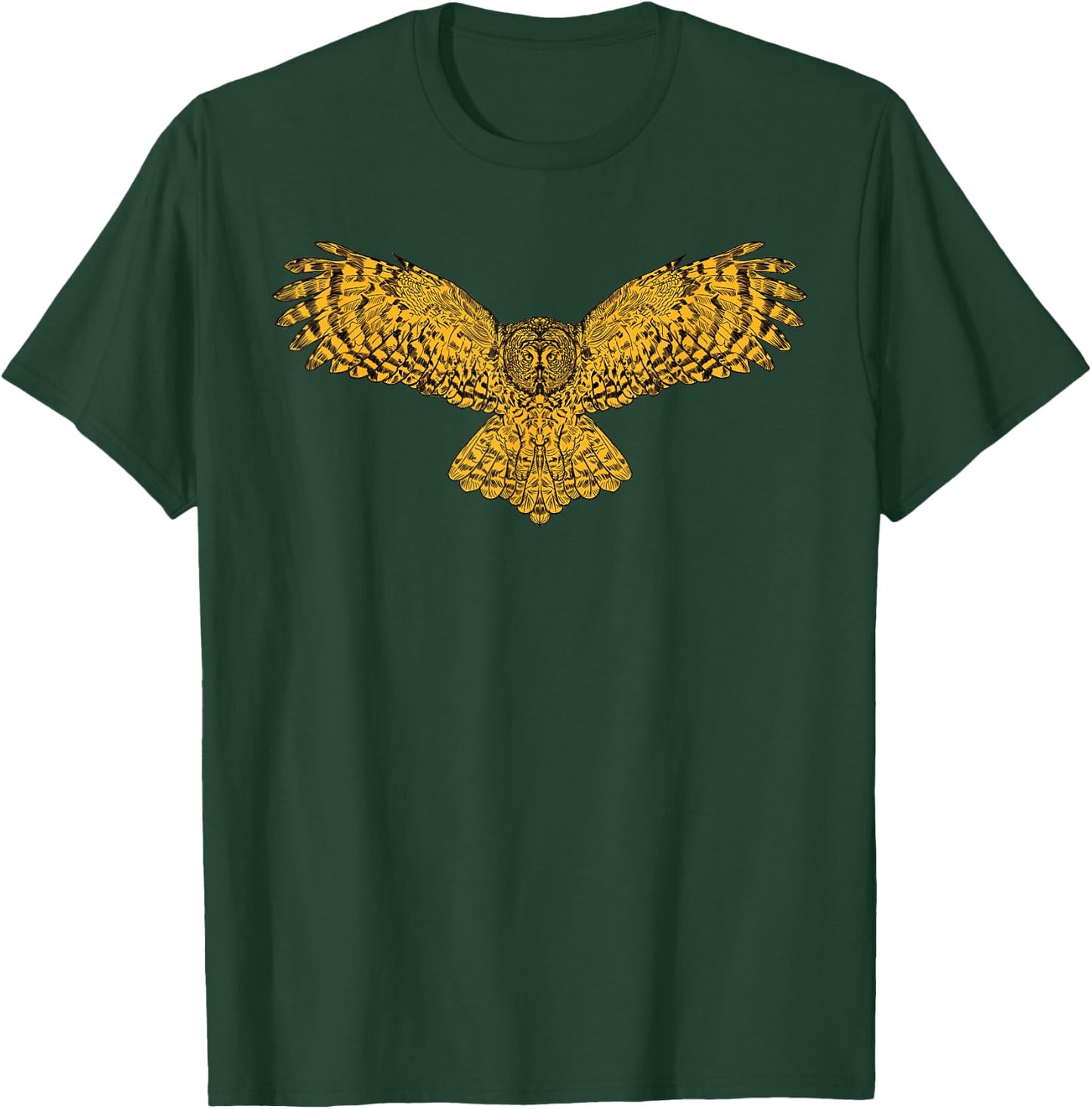 Cute Night Owl Bird Lover Gift Men Women Kids Mom Dad Teens T-Shirt - T-Shirt | Forest