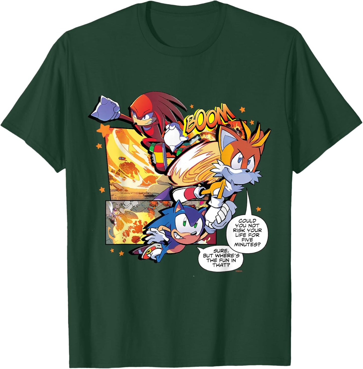 Sonic the Hedgehog Comic Legacy T-Shirt - T-Shirt | Forest
