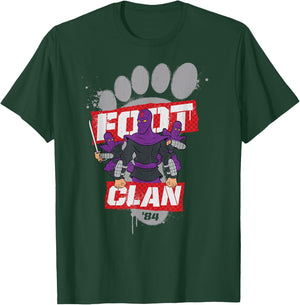 Teenage Mutant Ninja Turtles Foot Clan 84 T-Shirt - T-Shirt | Forest