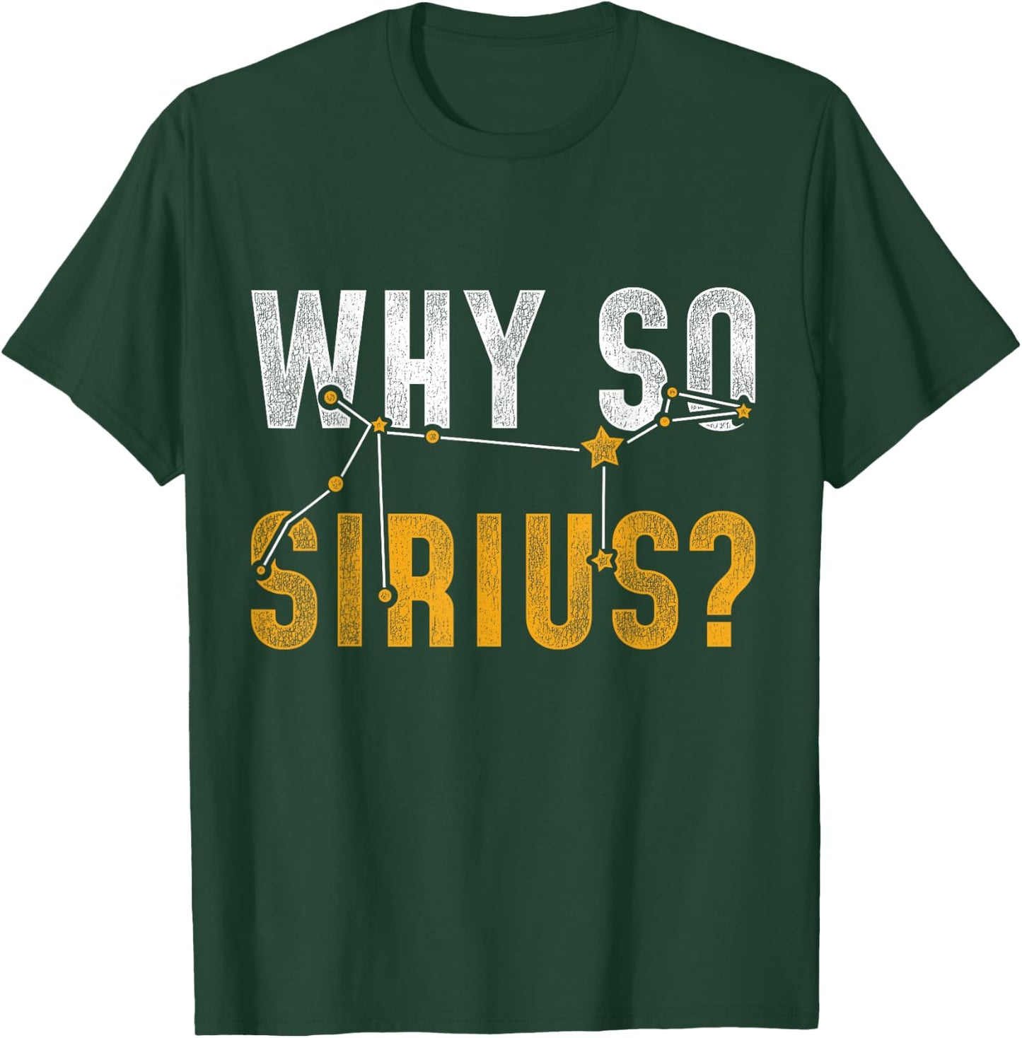 Why So Sirius Astronomy T-Shirt - T-Shirt | Forest