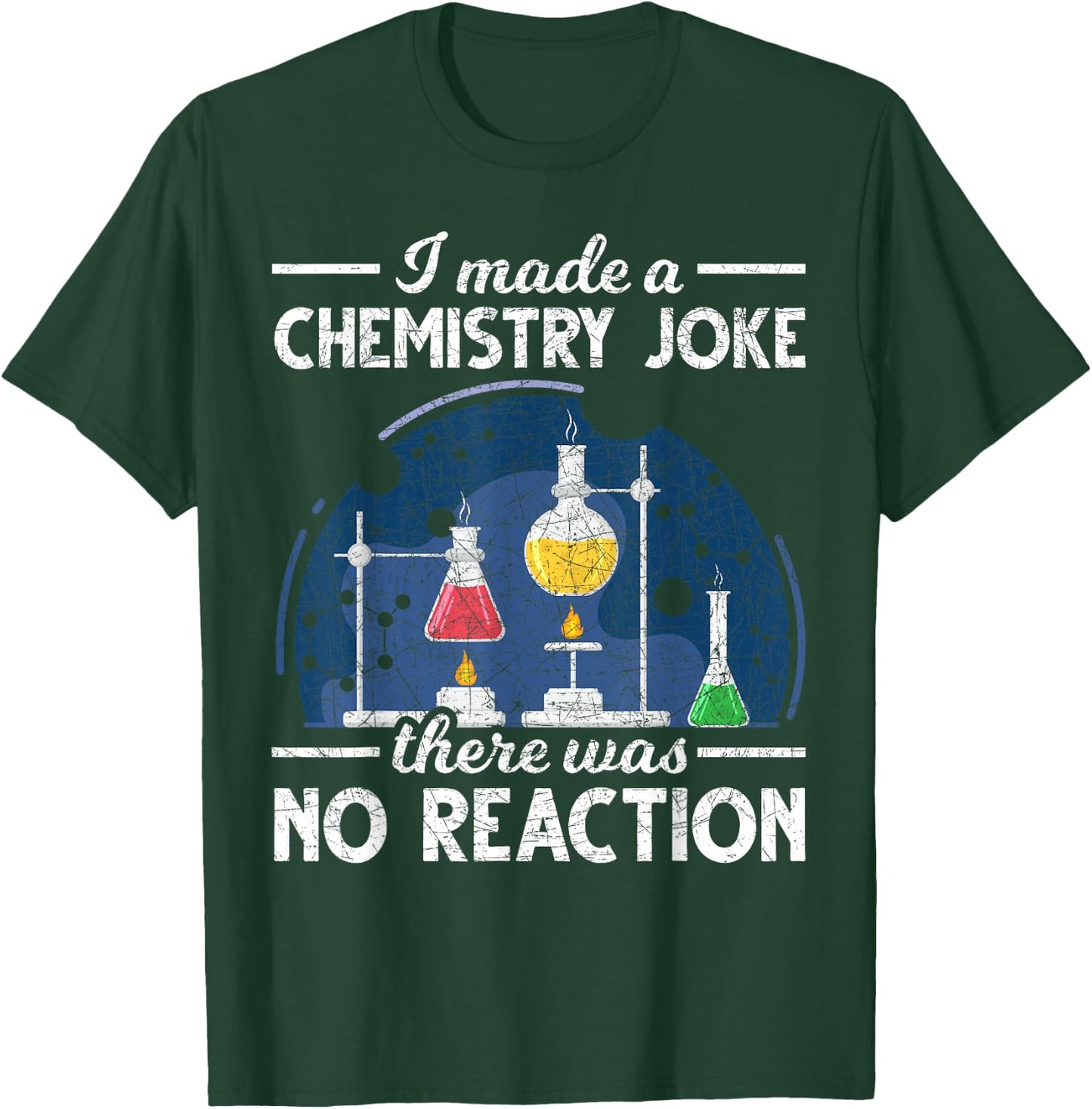 Women's Gift Molecules Periodic Table Chemistry T-Shirt - T-Shirt | Forest