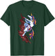 Magical Rainbow Unicorn Sports Rock Climbing Player For Kids T-Shirt - T-Shirt | Forest
