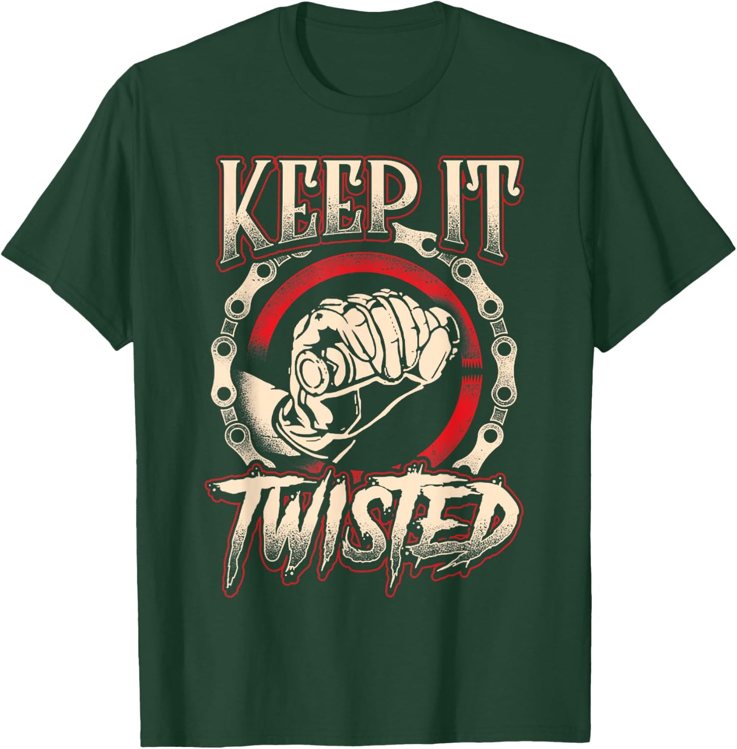Biking Rider Joke Humor Pun Funny Motorcycle Biker Sport T-Shirt - T-Shirt | Forest