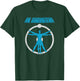DC Comics Watchmen Dr. Manhattan Anatomy - Women's & Adult - Blue - Short Sleeve - - Classic Fit - 100% Polyester - Superhero T-Shirt - T-Shirt | Forest