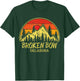 Vintage Broken Bow Oklahoma OK Mountains Hiking Souvenir T-Shirt - T-Shirt | Forest