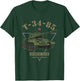 T-34-85 Soviet Tank T-Shirt - T-Shirt | Forest