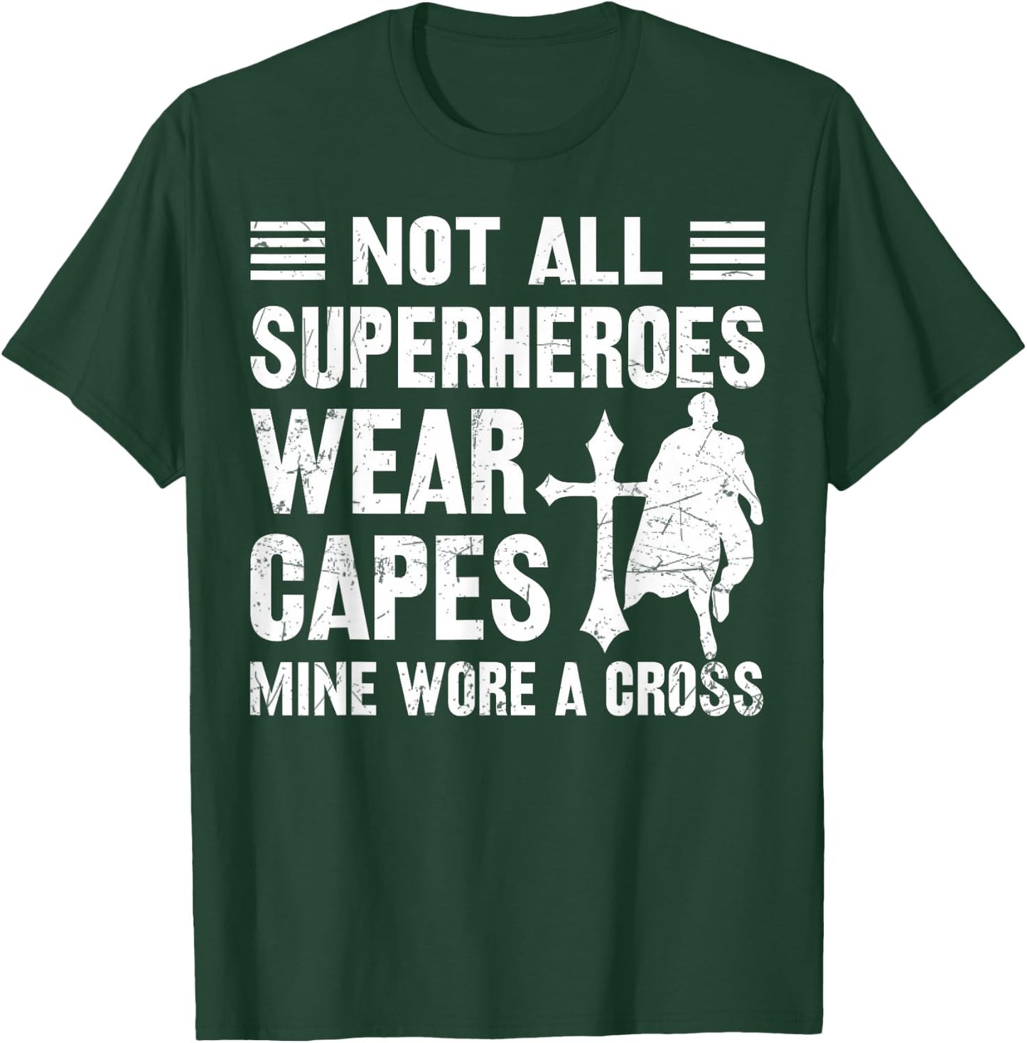 Jesus is My Superhero Christian Kids Cute Powerful Love God T-Shirt - T-Shirt | Forest