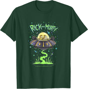 Rick and Morty Drunk Rick Ship T-Shirt - T-Shirt | Forest