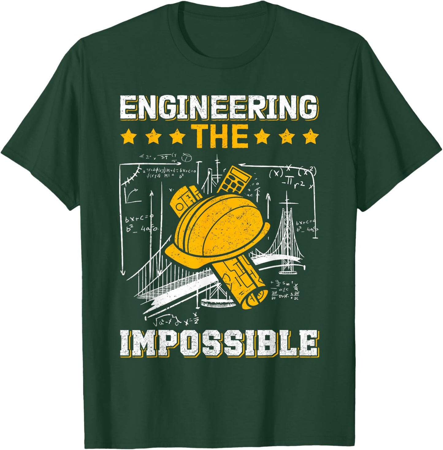 Civil Engineer Design Men Student Woman Mechanical T-Shirt - T-Shirt | Forest