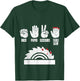 Rock Paper Scissors Table Saw Woodworker Gift T-Shirt - T-Shirt | Forest