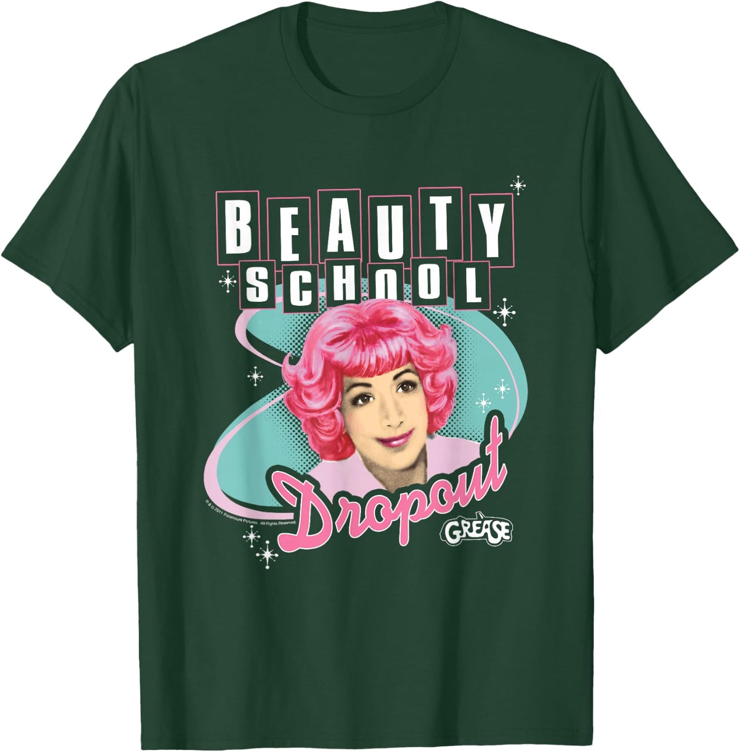 Grease Beauty School Dropout T-Shirt - T-Shirt | Forest