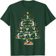 Xmas Lighting Contemporary Dance Christmas Tree T-Shirt - T-Shirt | Forest