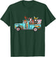 Farm Pickup Truck with Farm animals Farmer_s Wife Cow Girl T-Shirt - T-Shirt | Forest