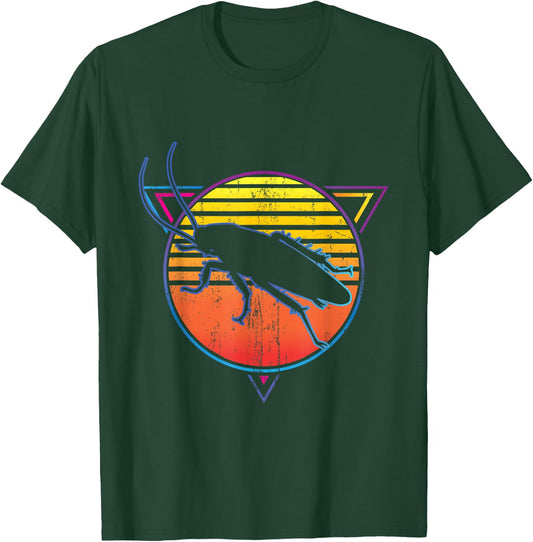 Retro Cockroach Entomologist T-Shirt - T-Shirt | Forest