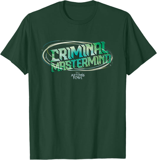 Disney Artemis Fowl Criminal Mastermind T-Shirt - T-Shirt | Forest
