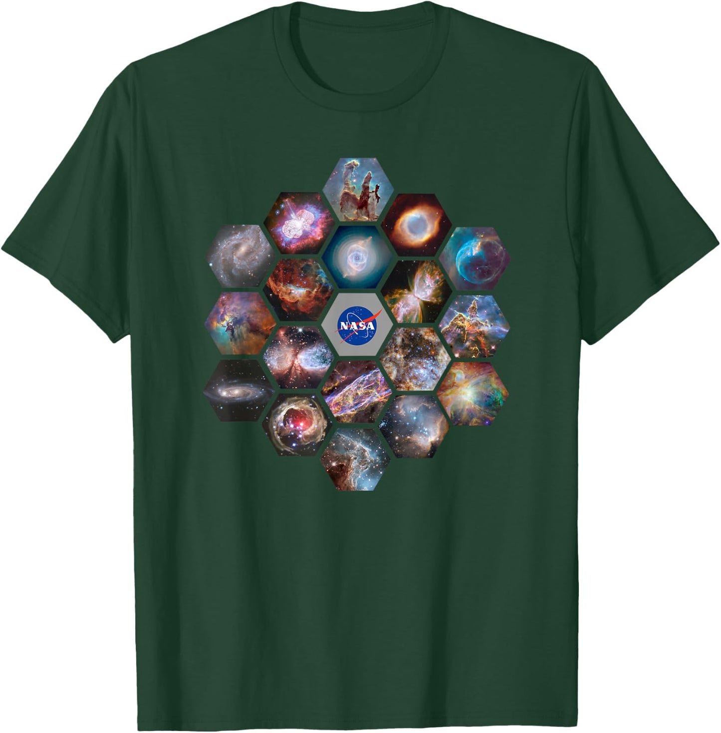 James Webb Space Telescope JWST T-Shirt - T-Shirt | Forest