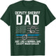 Deputy Sheriff Dad Much Cooler Fathers Day Law Enforcement T-Shirt - T-Shirt | Forest