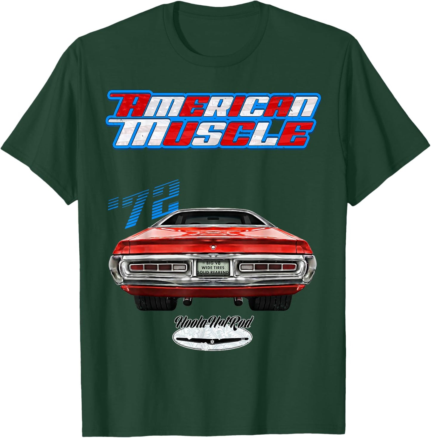 1972 Charger,Super Bee,Hot Rod,Muscle Car,Magnum,Wedge,R/T T-Shirt - T-Shirt | Forest