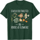 Easily Distracted by Birds & Flowers Birding Watching T-Shirt - T-Shirt | Forest