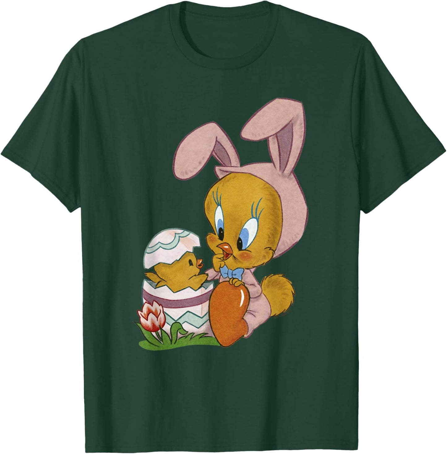 Looney Tunes Easter Bunny Tweety Bird T-Shirt - T-Shirt | Forest