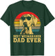 Best Weimaraner Dad Ever Dog Lovers Retro Vintage Women Kids T-Shirt - T-Shirt | Forest