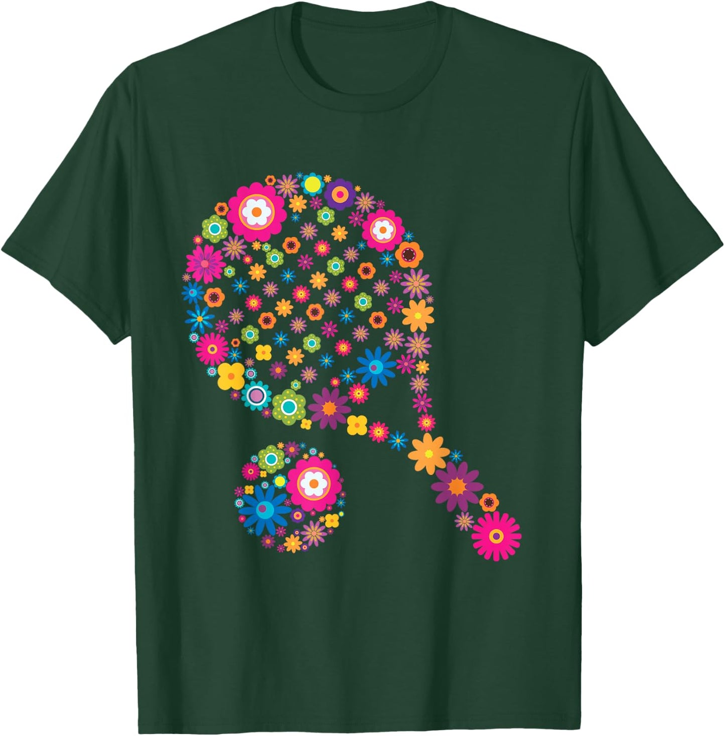 Padel Tennis Pádel Paddle Tennis Padel Racket T-Shirt - T-Shirt | Forest