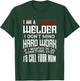Welding Dad Funny Welder Father's Day T-Shirt - T-Shirt | Forest