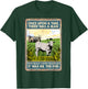 Once Upon A Time There Was A Man - Cow Breed Charolais T-Shirt - T-Shirt | Forest