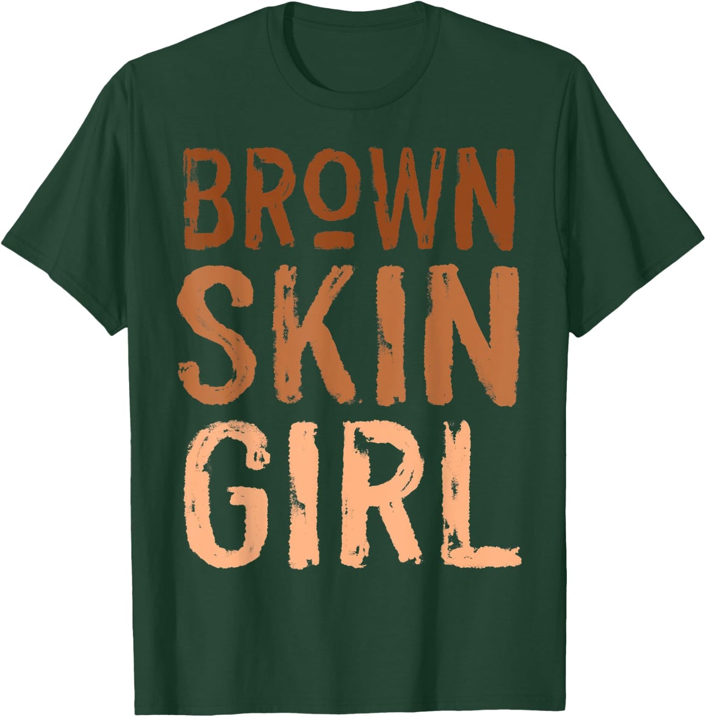 Funny Brown Skin Girl Melanin Queen Juneteenth Women Melanin T-Shirt - T-Shirt | Forest