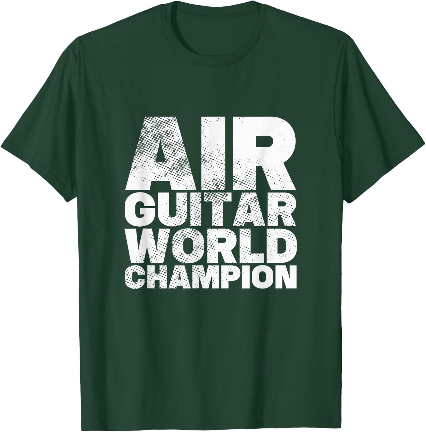Air Guitar World Champion T-Shirt - T-Shirt | Forest