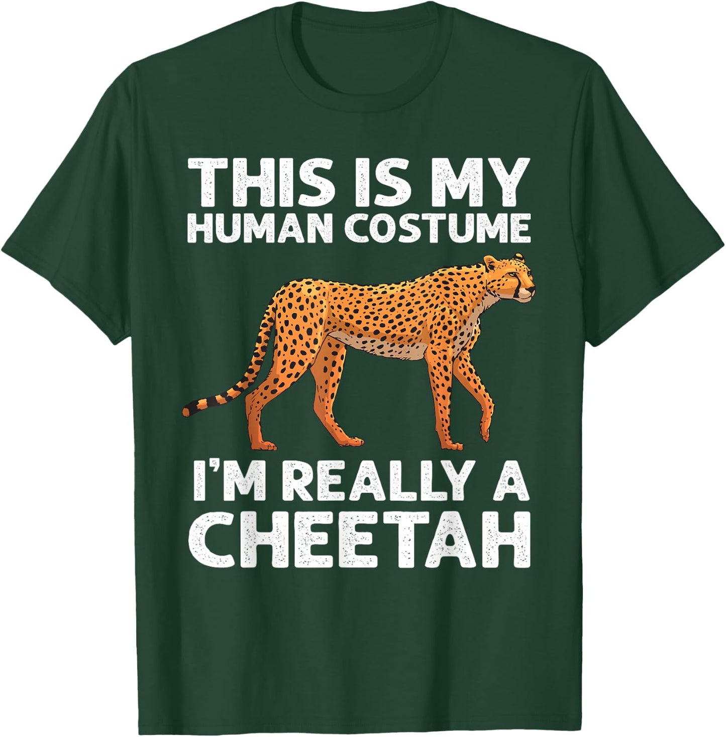 Funny Cheetah Design for Boys Girls Leopard Safari Wildlife T-Shirt - T-Shirt | Forest