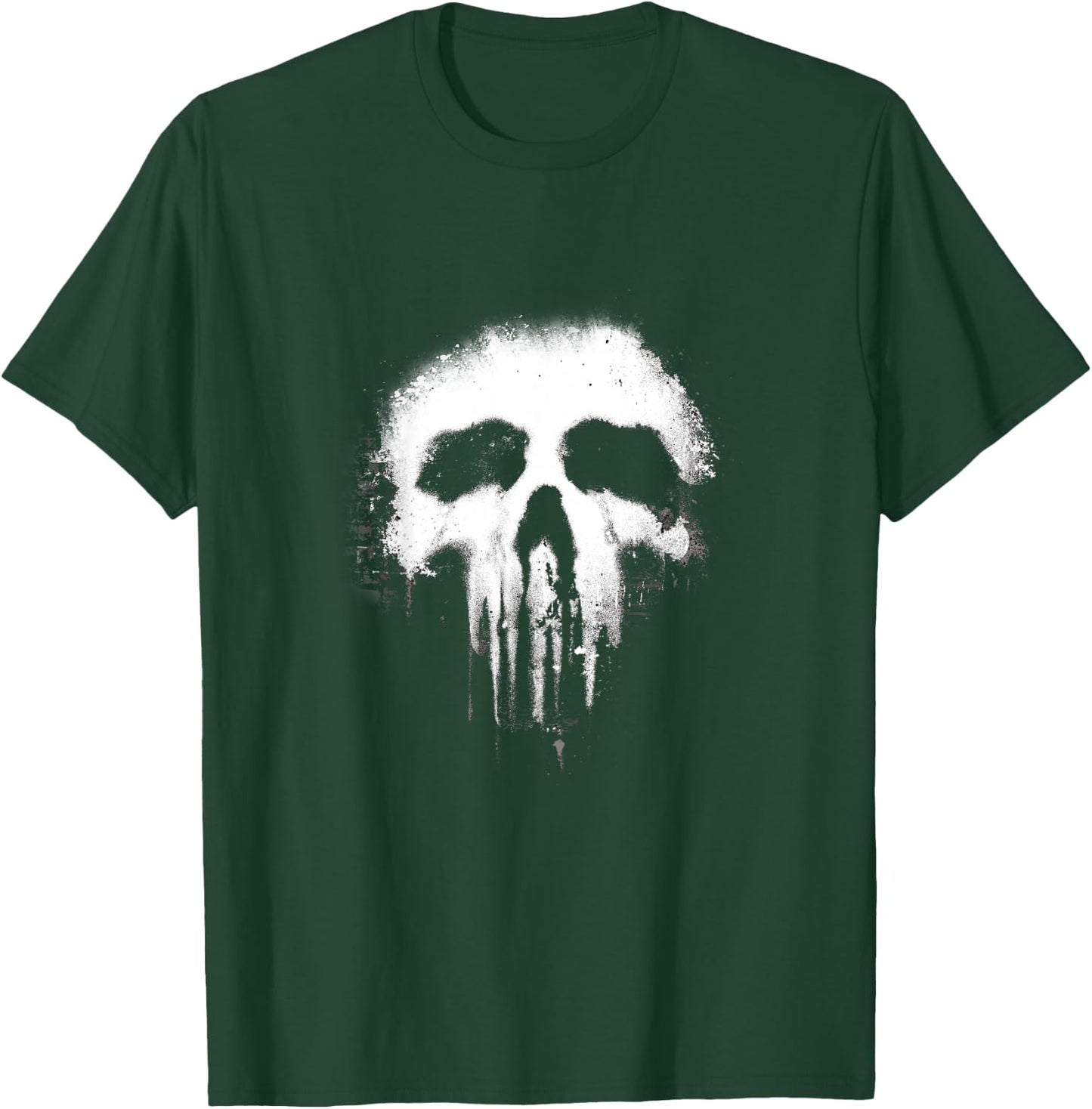 Kids Marvel The Punisher Grunge Skull Logo Kids Graphic T-Shirt - T-Shirt | Forest