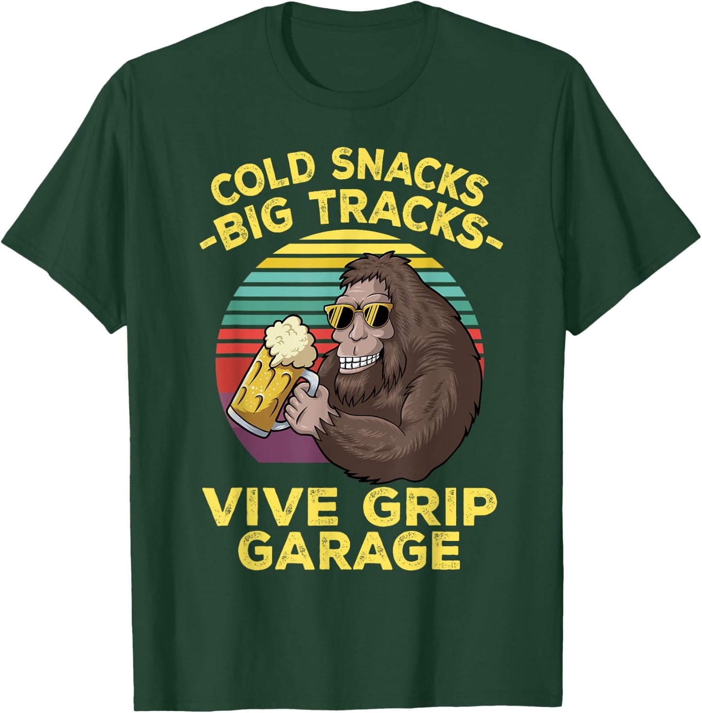 Cold Snacks -Big Tracks- Vice Grip Garage Classic Costume T-Shirt - T-Shirt | Forest