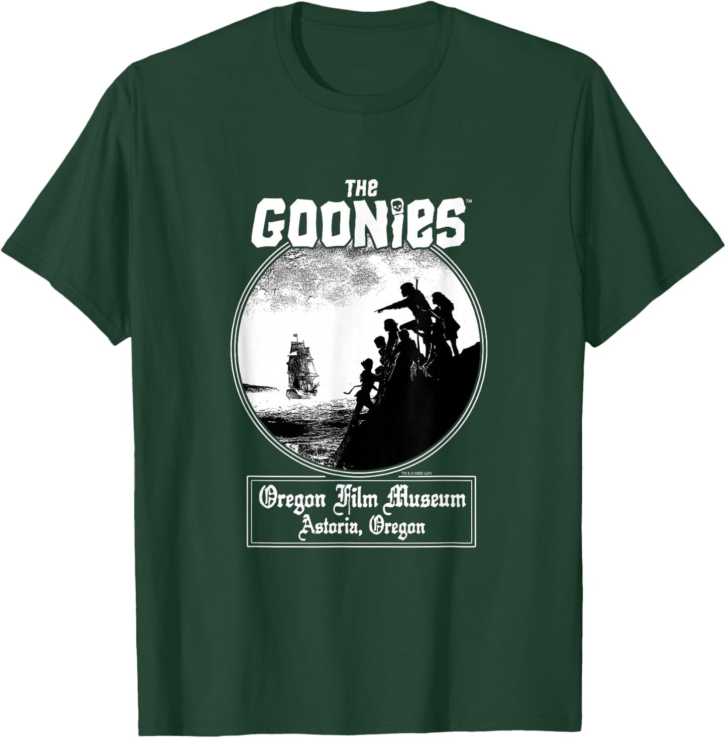 The Goonies Oregon Film Museum Astoria, Oregon Movie T-Shirt - T-Shirt | Forest