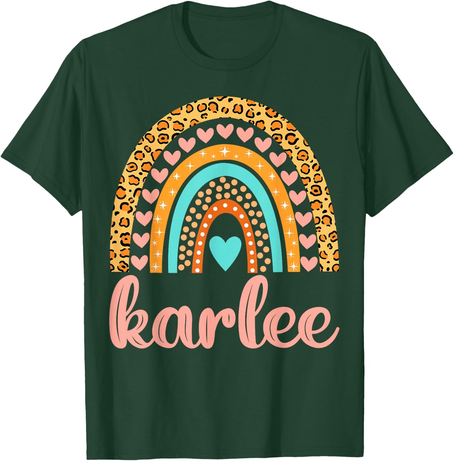 Karlee Karlee Name Birthday Shirt Gift T-Shirt - T-Shirt | Forest